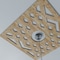 Ekena Millwork Chevron Wood Fretwork Pierced Ceiling Medallion, Red Oak, 34"OD x 8 3/4"ID x 3/8"T CMWP34X34X0375CHRO - alternate 7